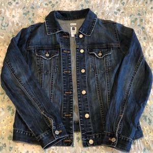 GAP Distressed Denim Jacket